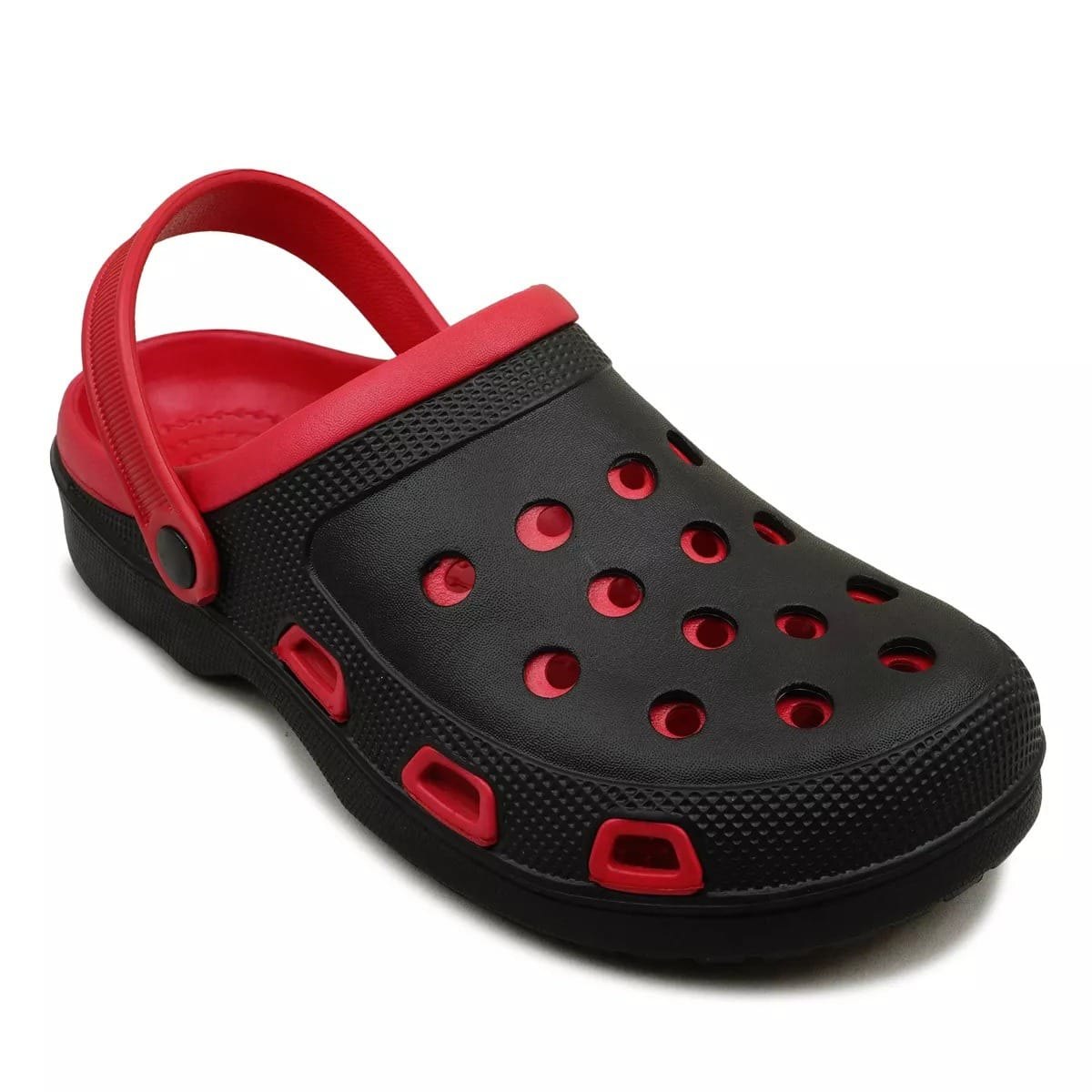 Cross slipper red  monster